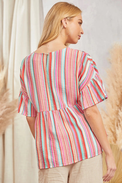 Savanna Jane Striped Top