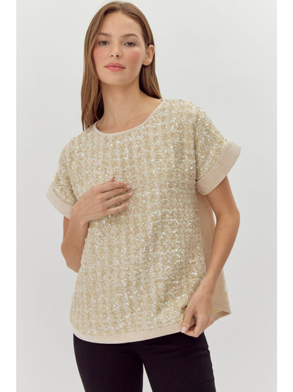 Jackie O Holiday Top