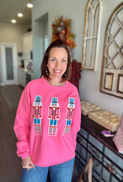 Pink Nutcracker Sweatshirt