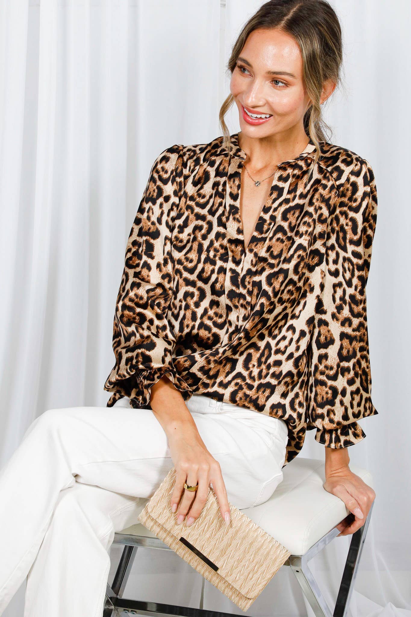 Lovely Leopard Blouse