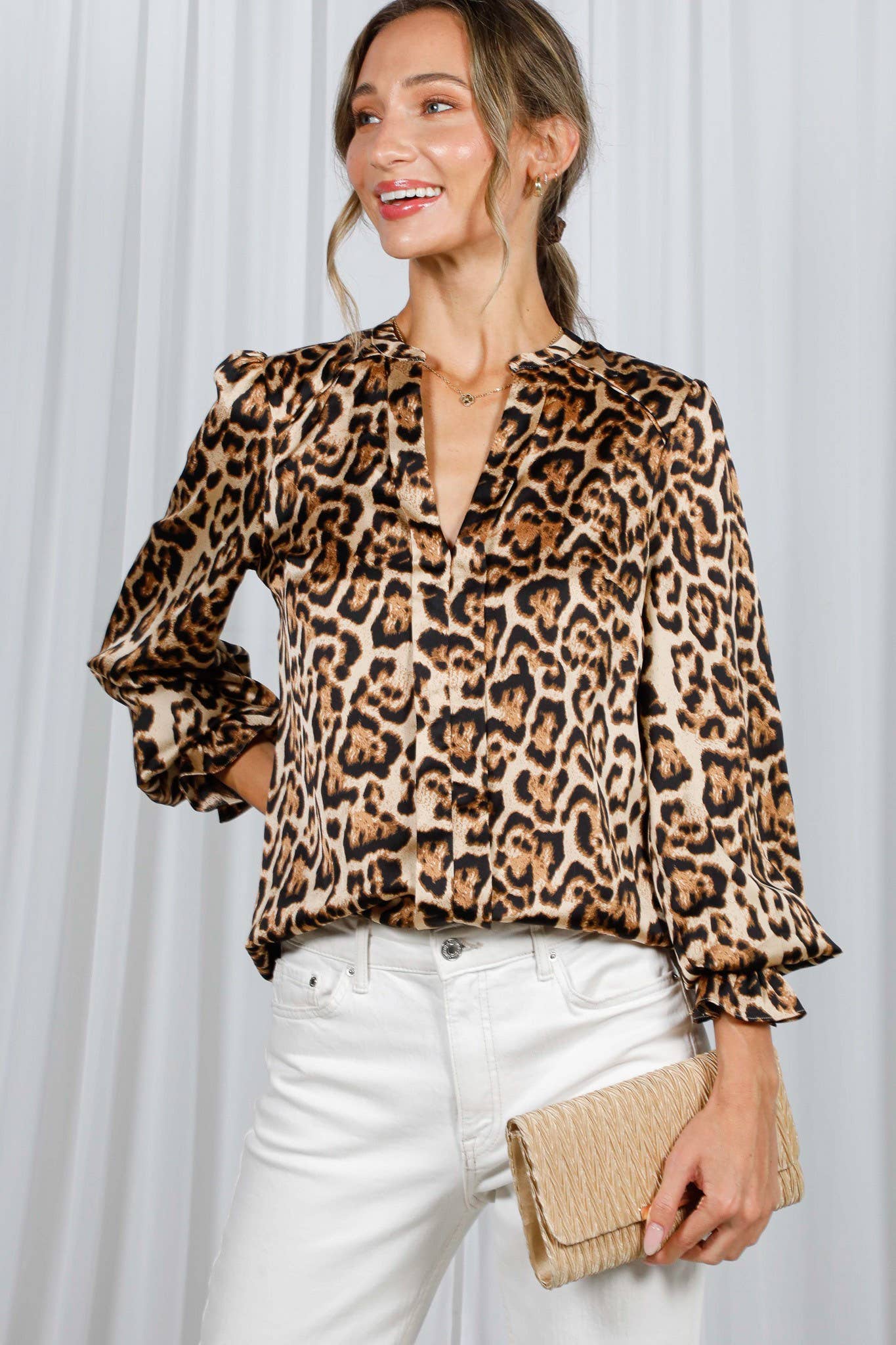 Lovely Leopard Blouse