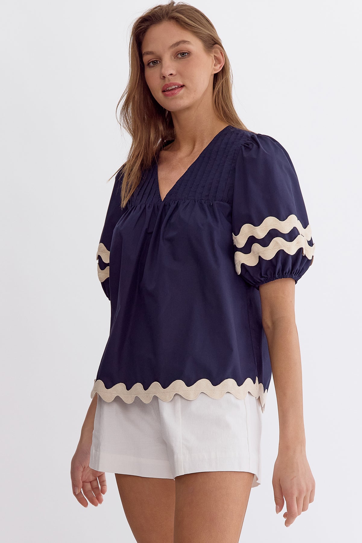 Blair Bubble Sleeve Top