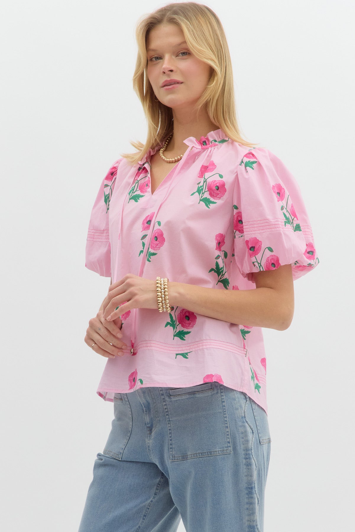 Faithful Floral Top