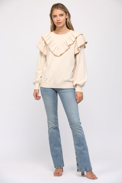 Waverly Whipstitch Top