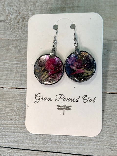 Grace Poured Out Medium Dangle Earrings