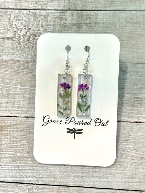 Grace Poured Out Small Dangle Earrings