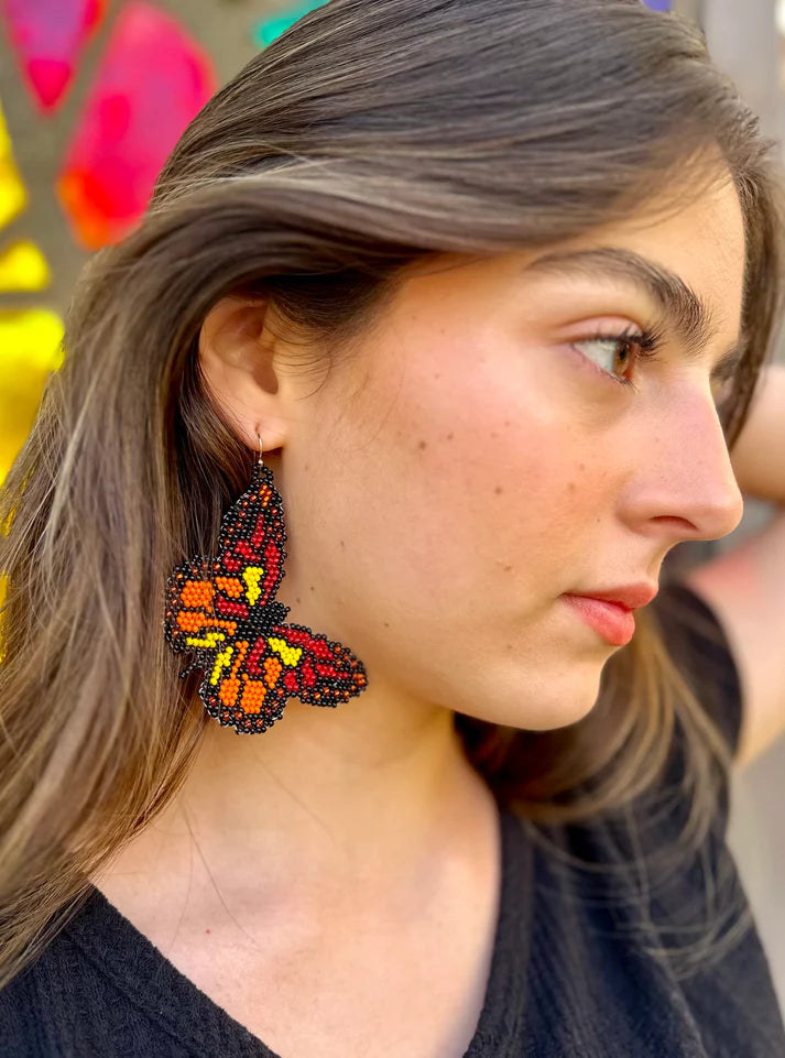 Que Color Butterfly Earrings