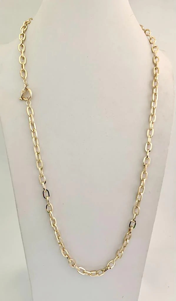 Link and Chain Necklace