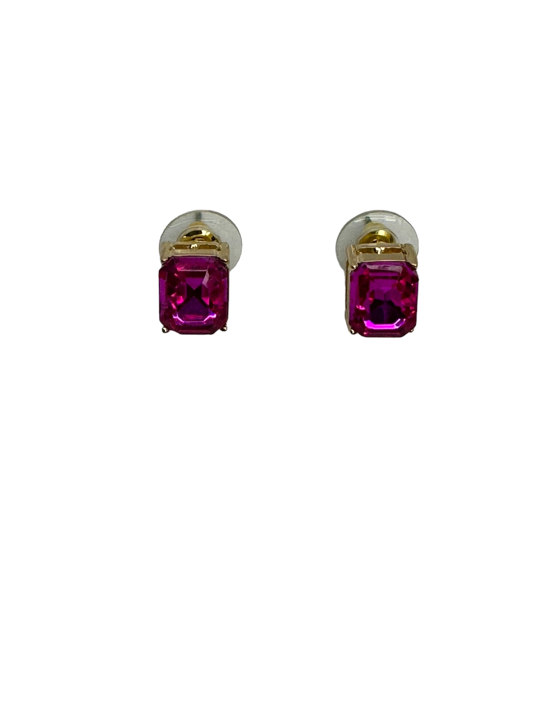 Gemma Rectangle Stud Earrings