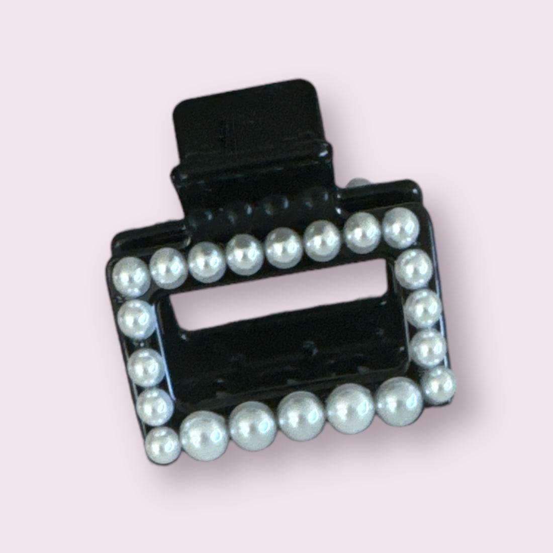 Medium Pearl Accent Hair Claw Clip