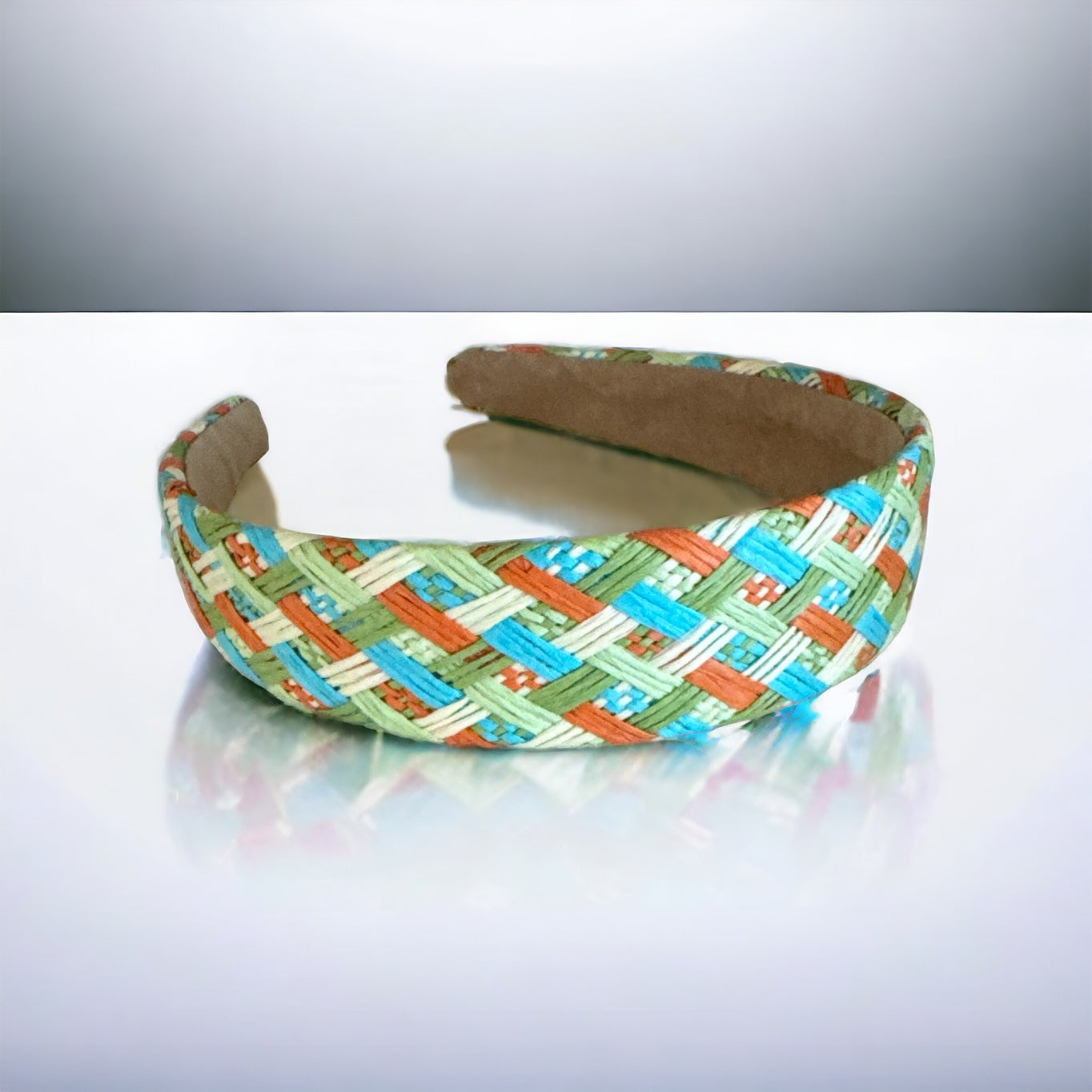 Straw Woven Colorful Headband