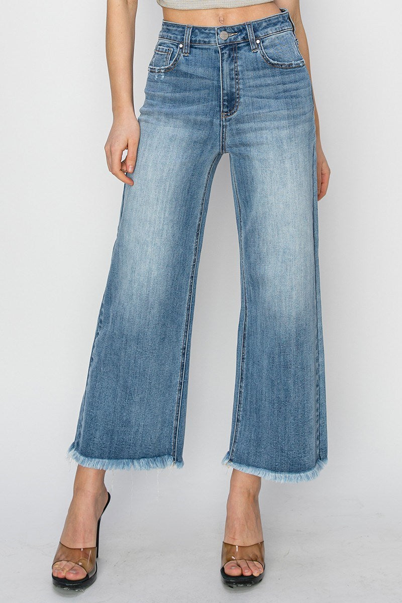 Risen Wide Leg Crop Jean