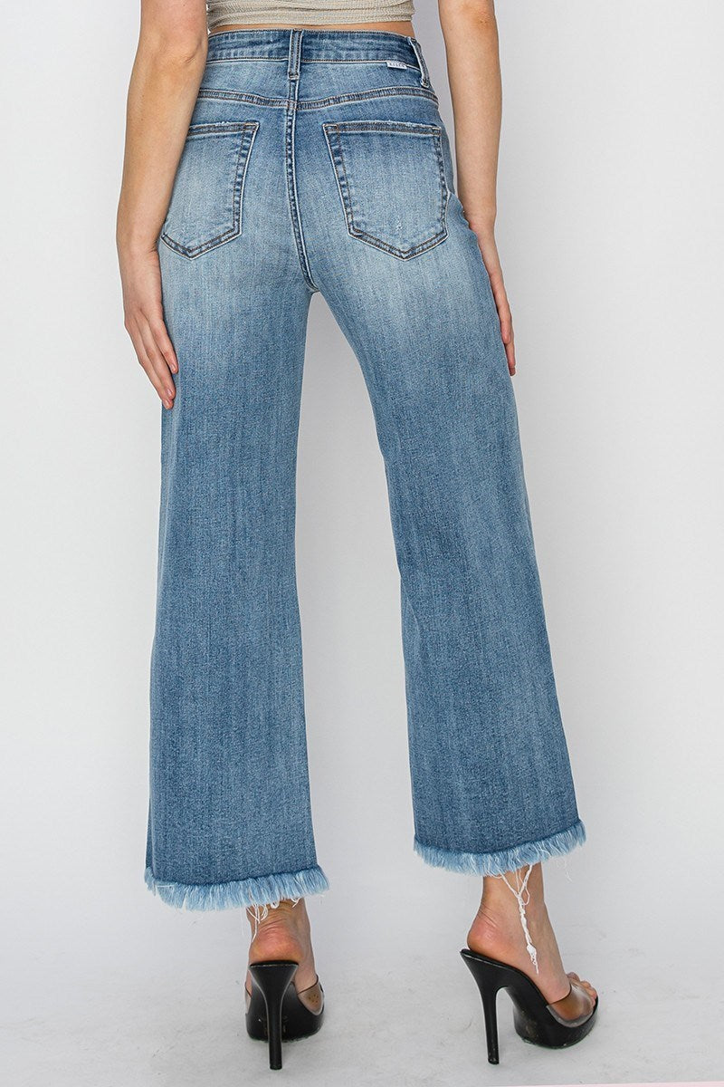 Risen Wide Leg Crop Jean