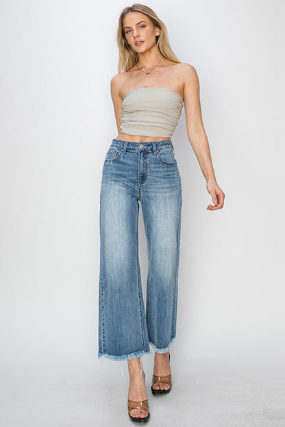 Risen Wide Leg Crop Jean