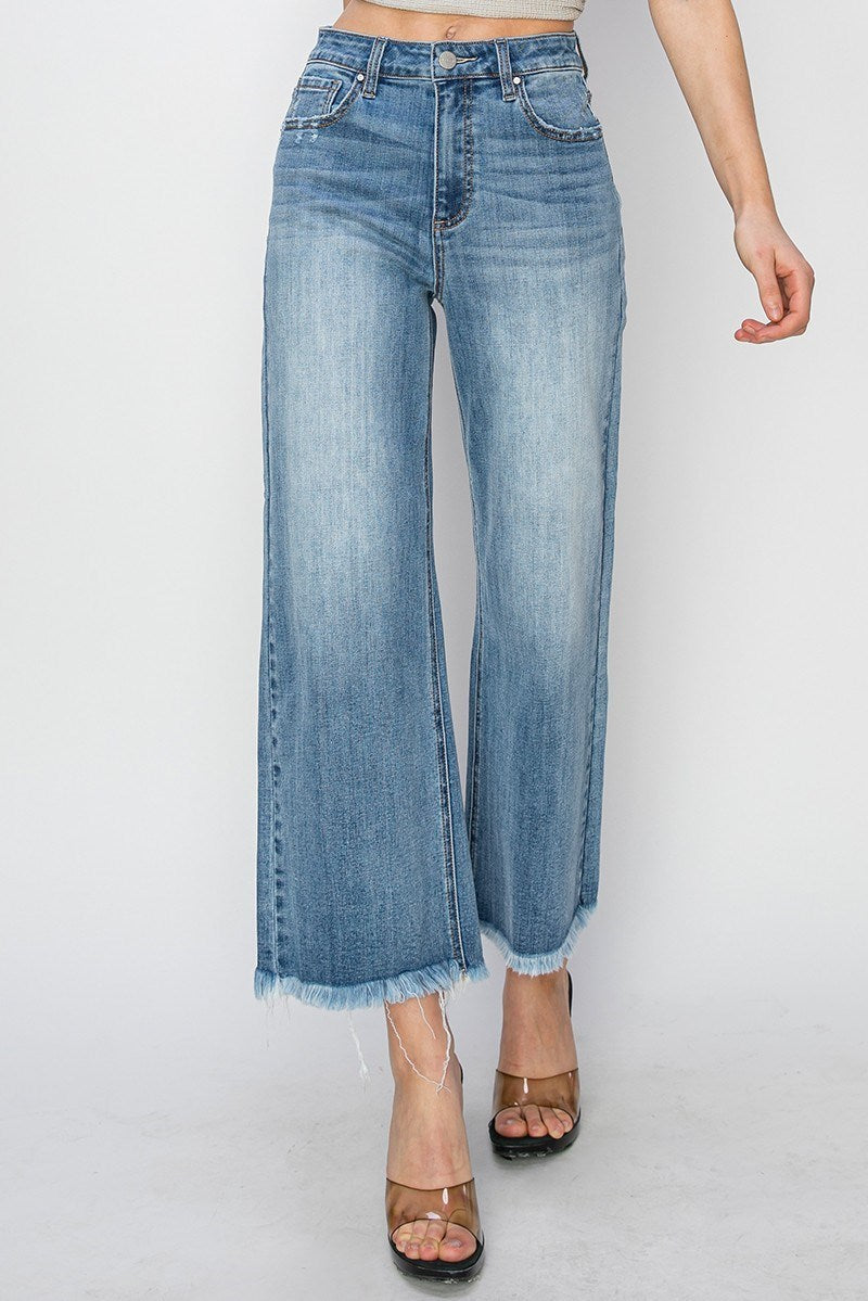 Risen Wide Leg Crop Jean