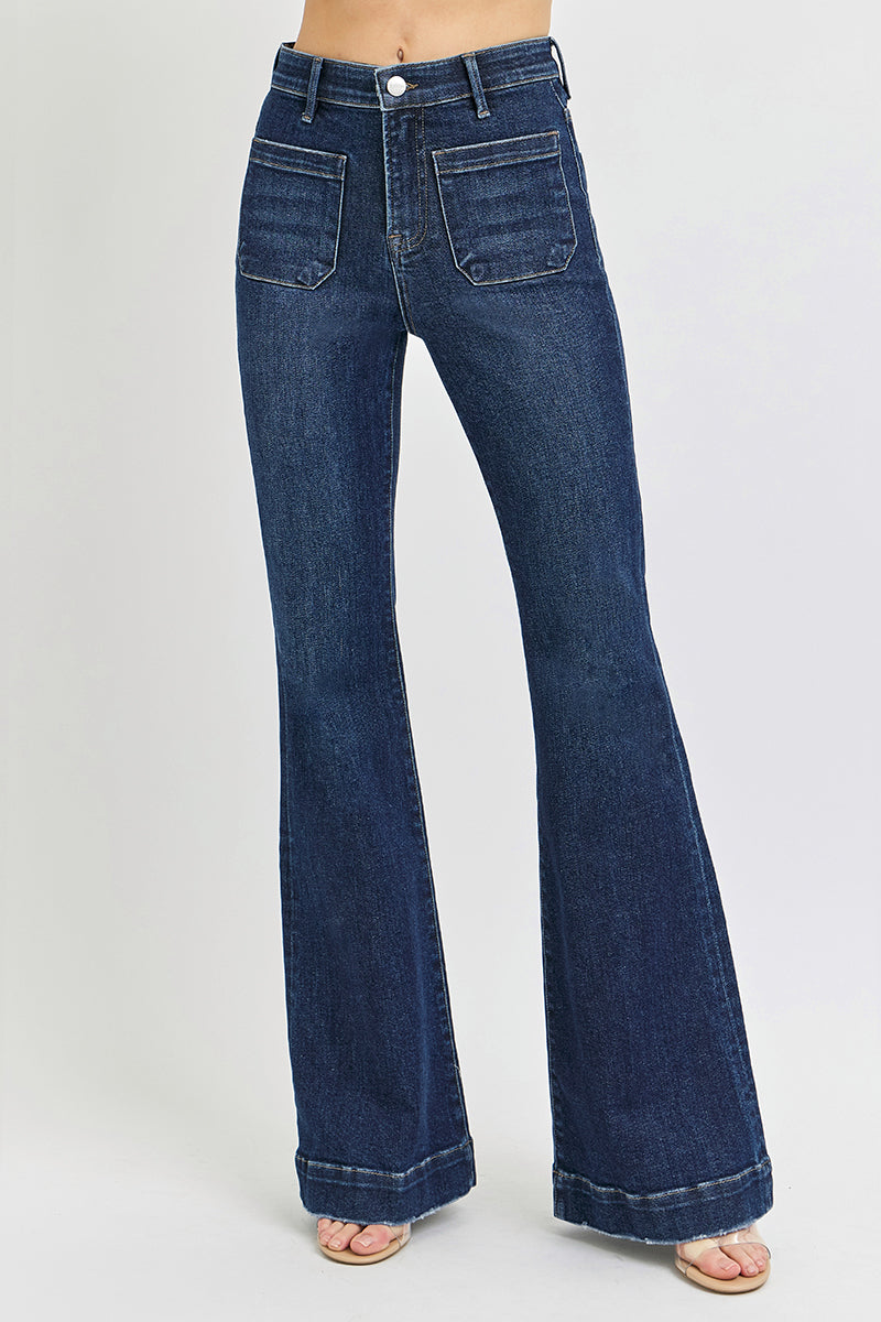 Have A Little Flare Jean Dark Denim