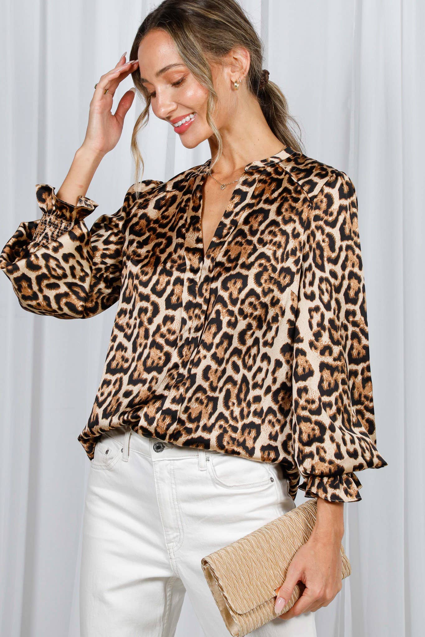 Lovely Leopard Blouse