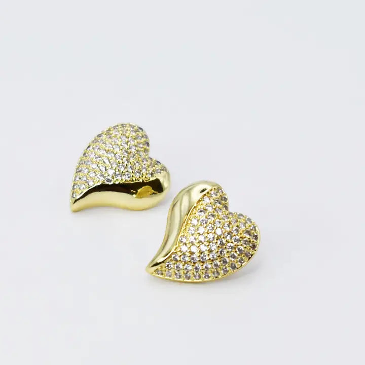 Heartlight Gold Stud