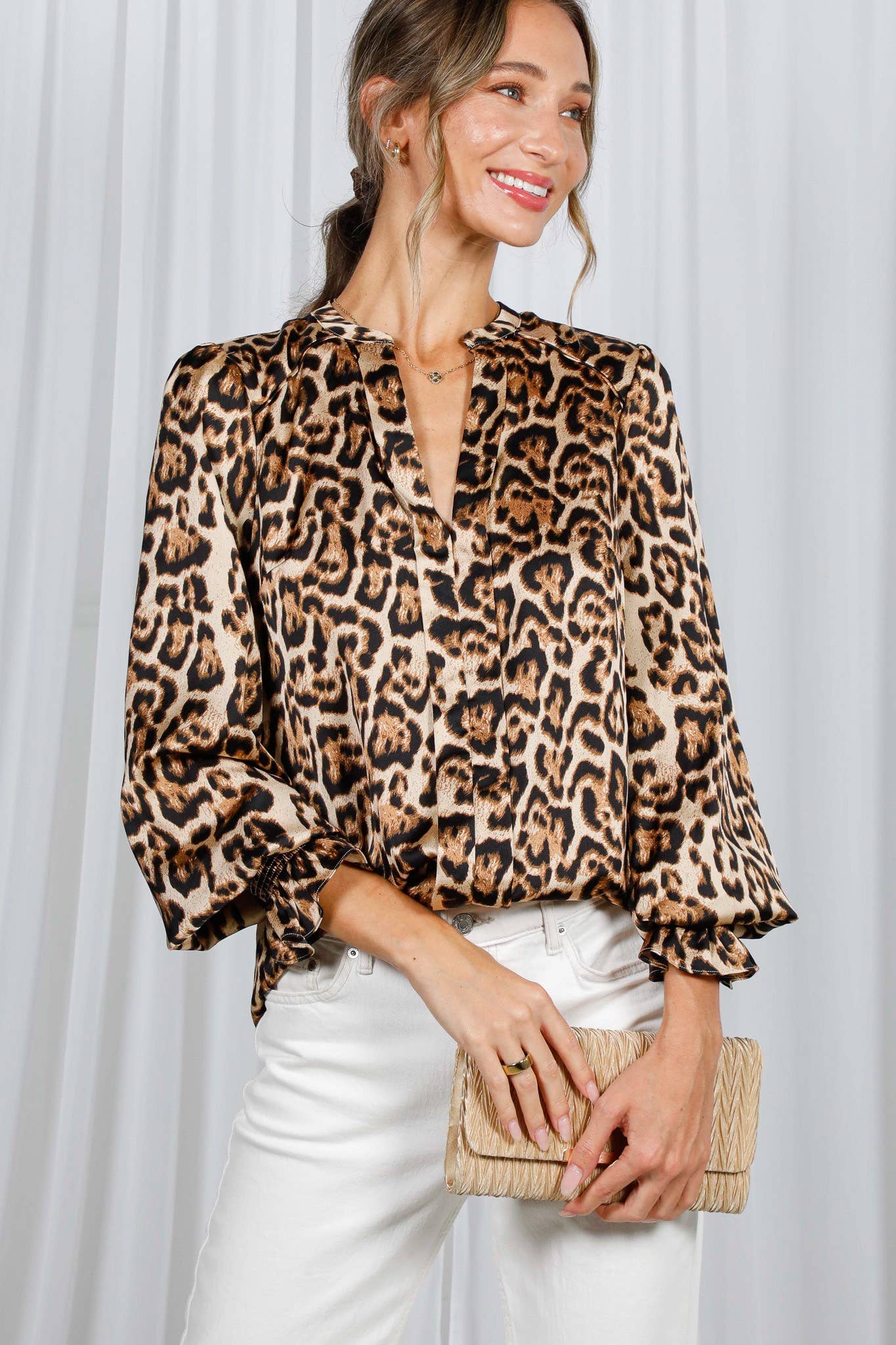 Lovely Leopard Blouse