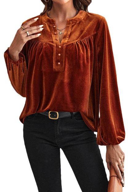 Vivian Velvet Blouse