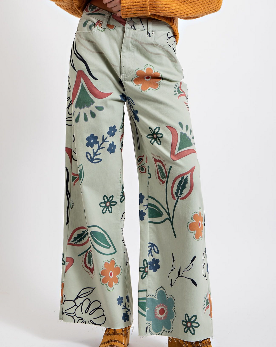 Nova Print Twill Pants