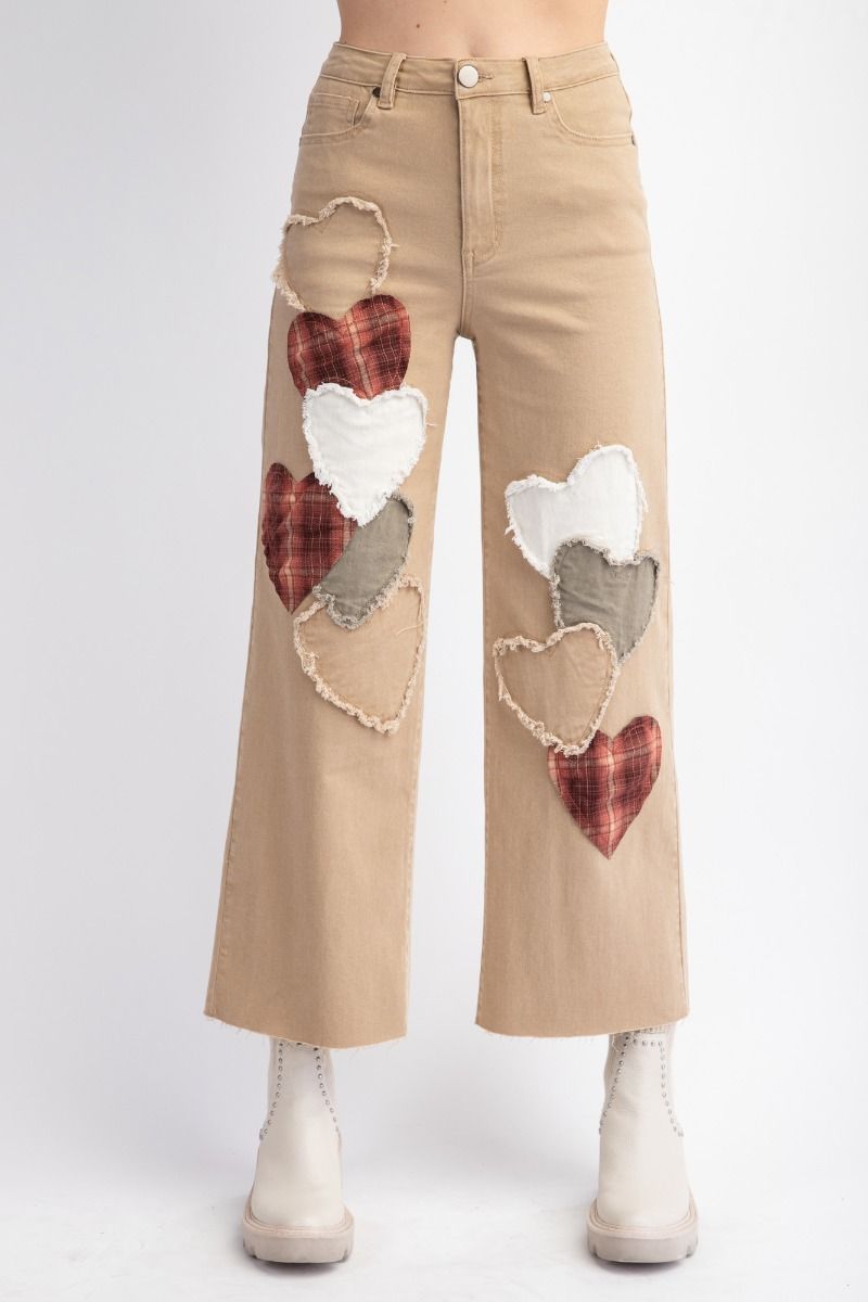 I Adore You Heart Pants