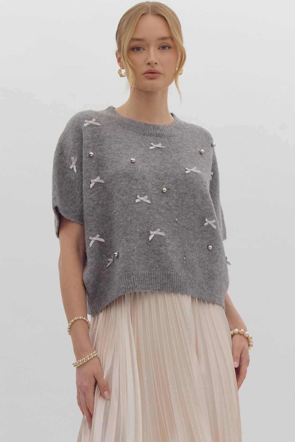 Peggy Pearl Sweater