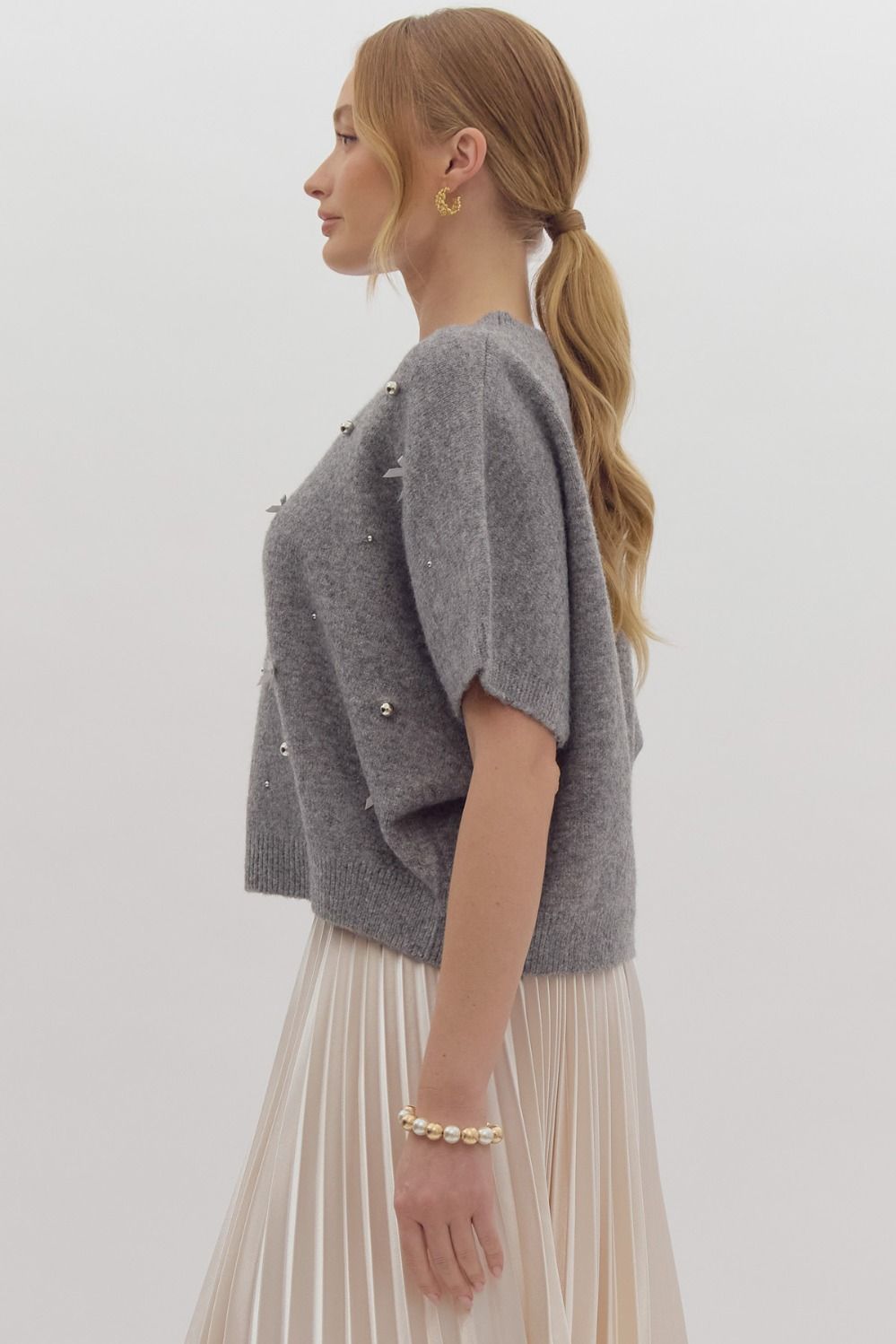 Peggy Pearl Sweater