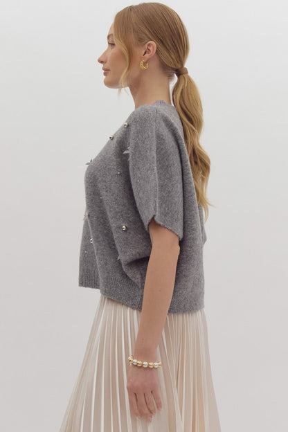 Peggy Pearl Sweater