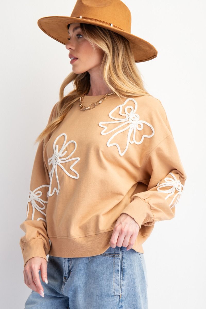 Bow Patch Sweatshirt