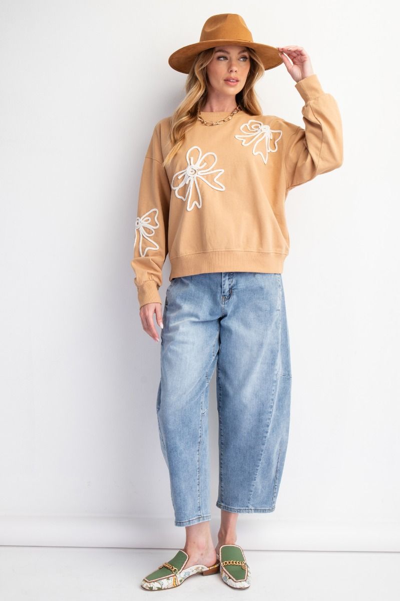 Bow Patch Sweatshirt