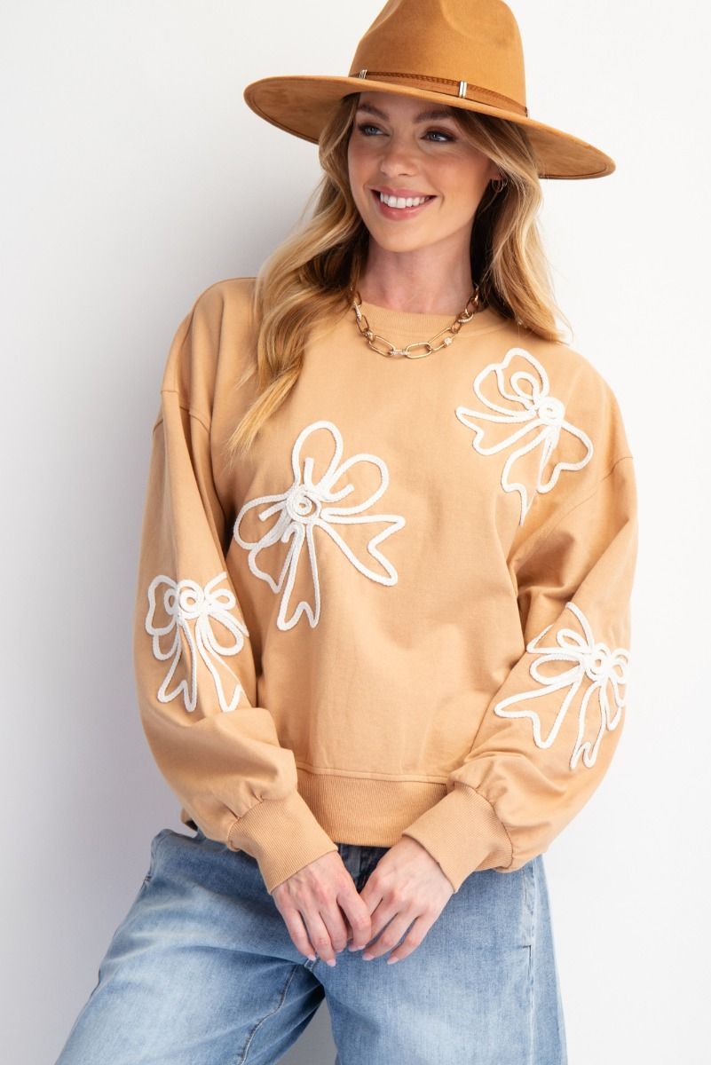 Bow Patch Sweatshirt