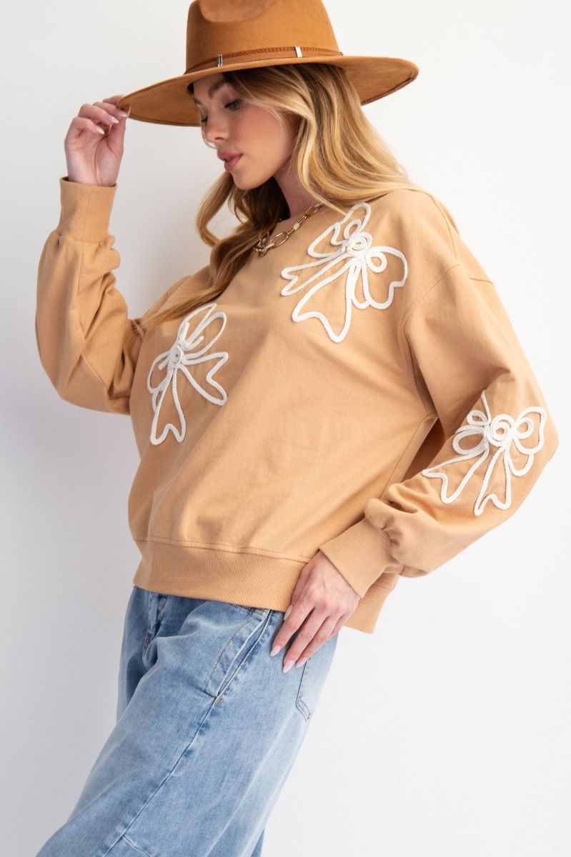 Bow Patch Sweatshirt