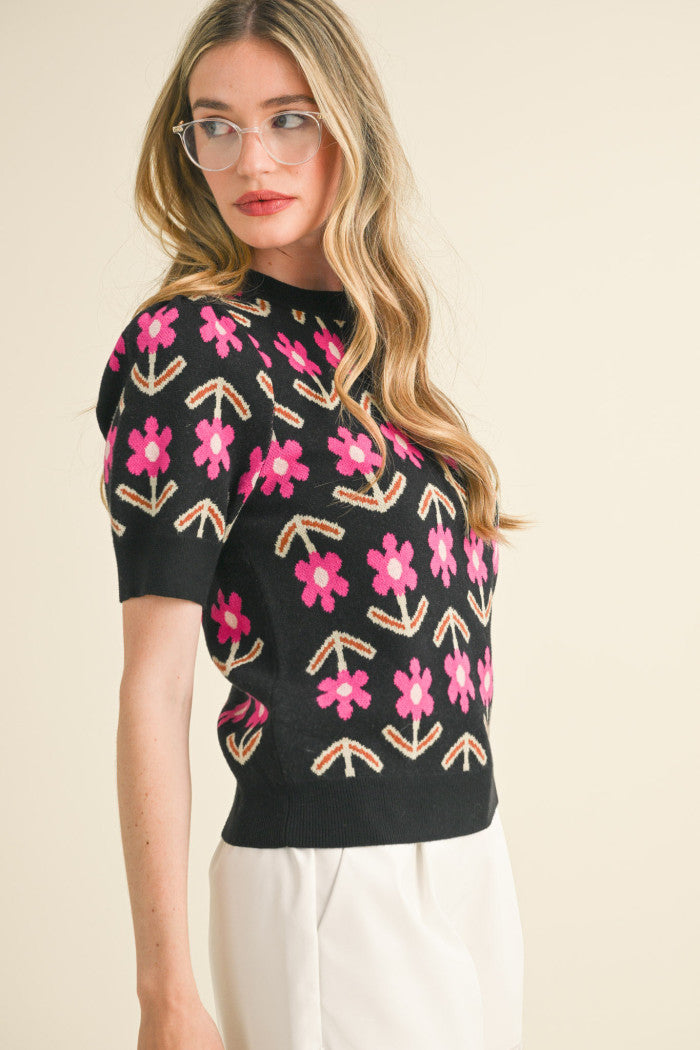 Fabulously Floral Sweater