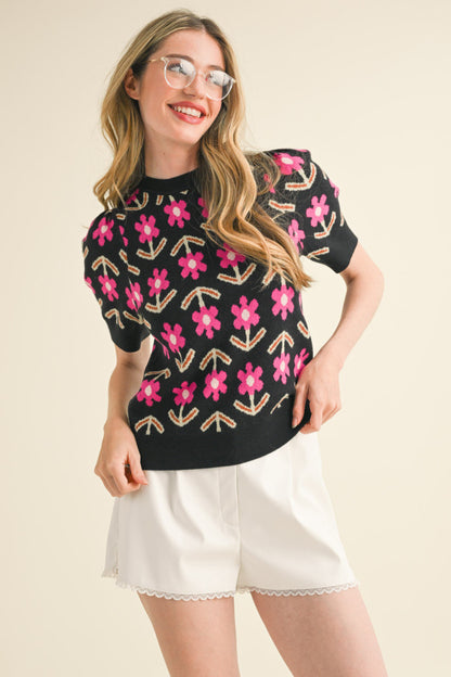 Fabulously Floral Sweater