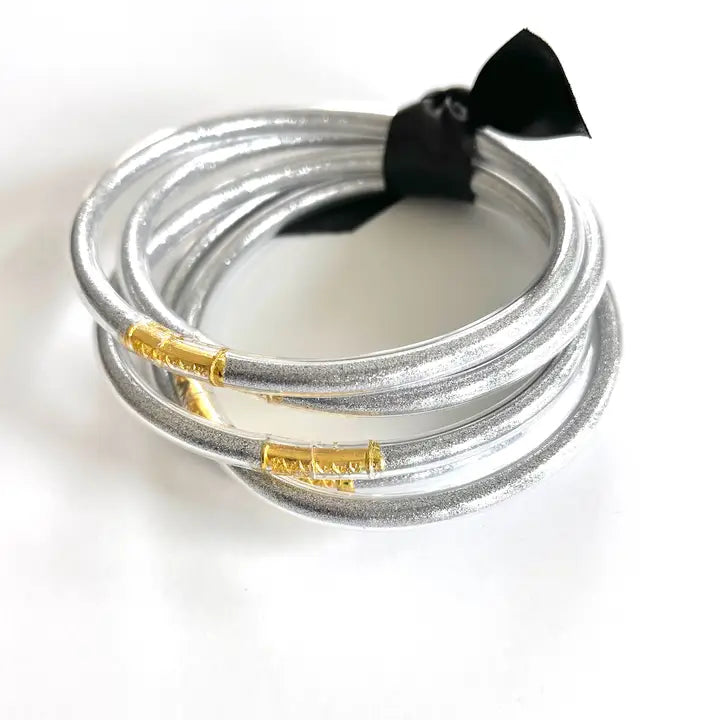 Metallic Jelly Bangles