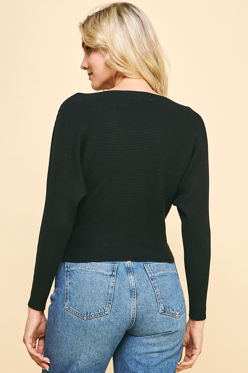 Debi Dolman Sleeves Sweater